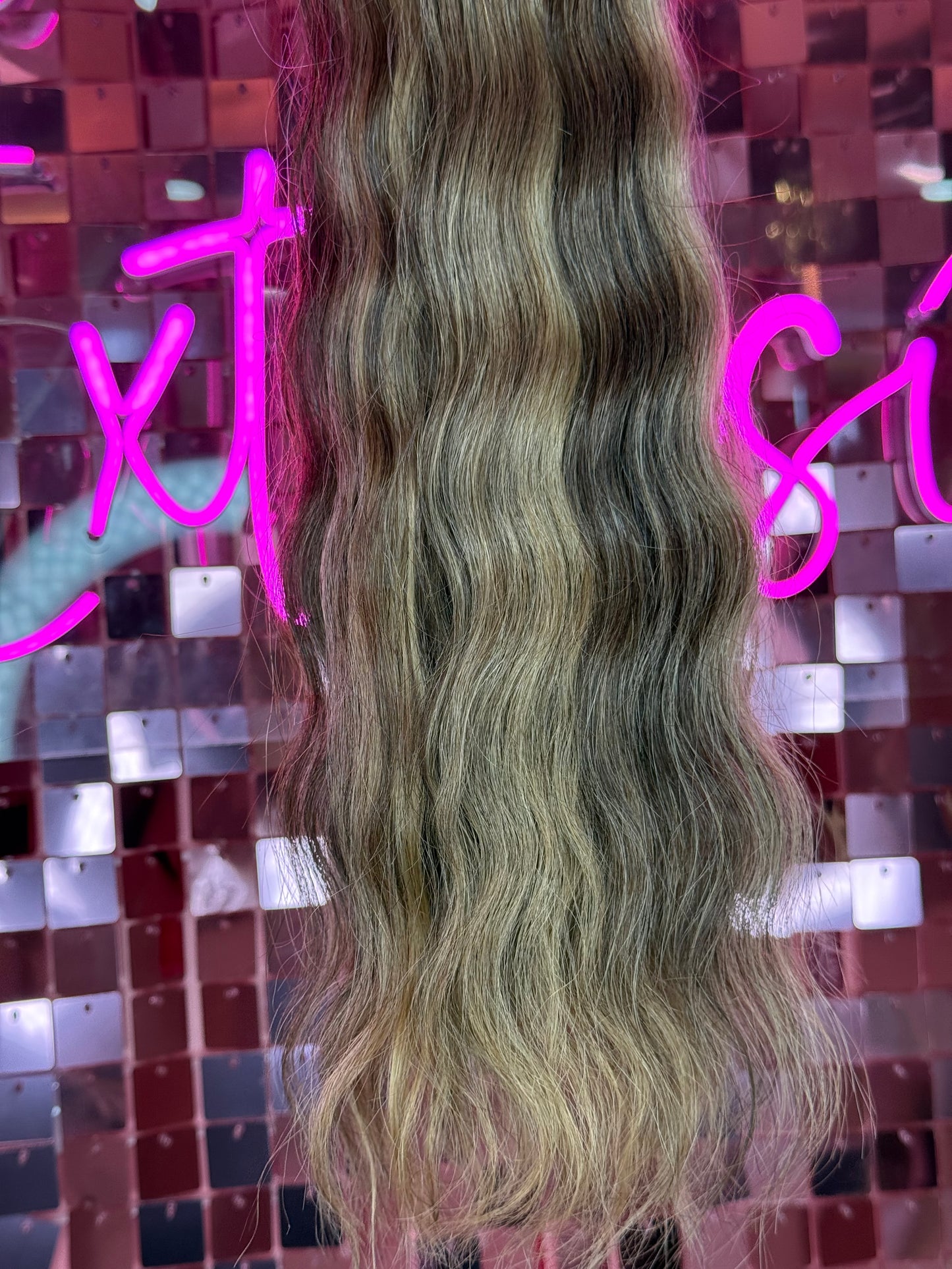 WEFT CURLY HAIR EXTENSIONS #4/27