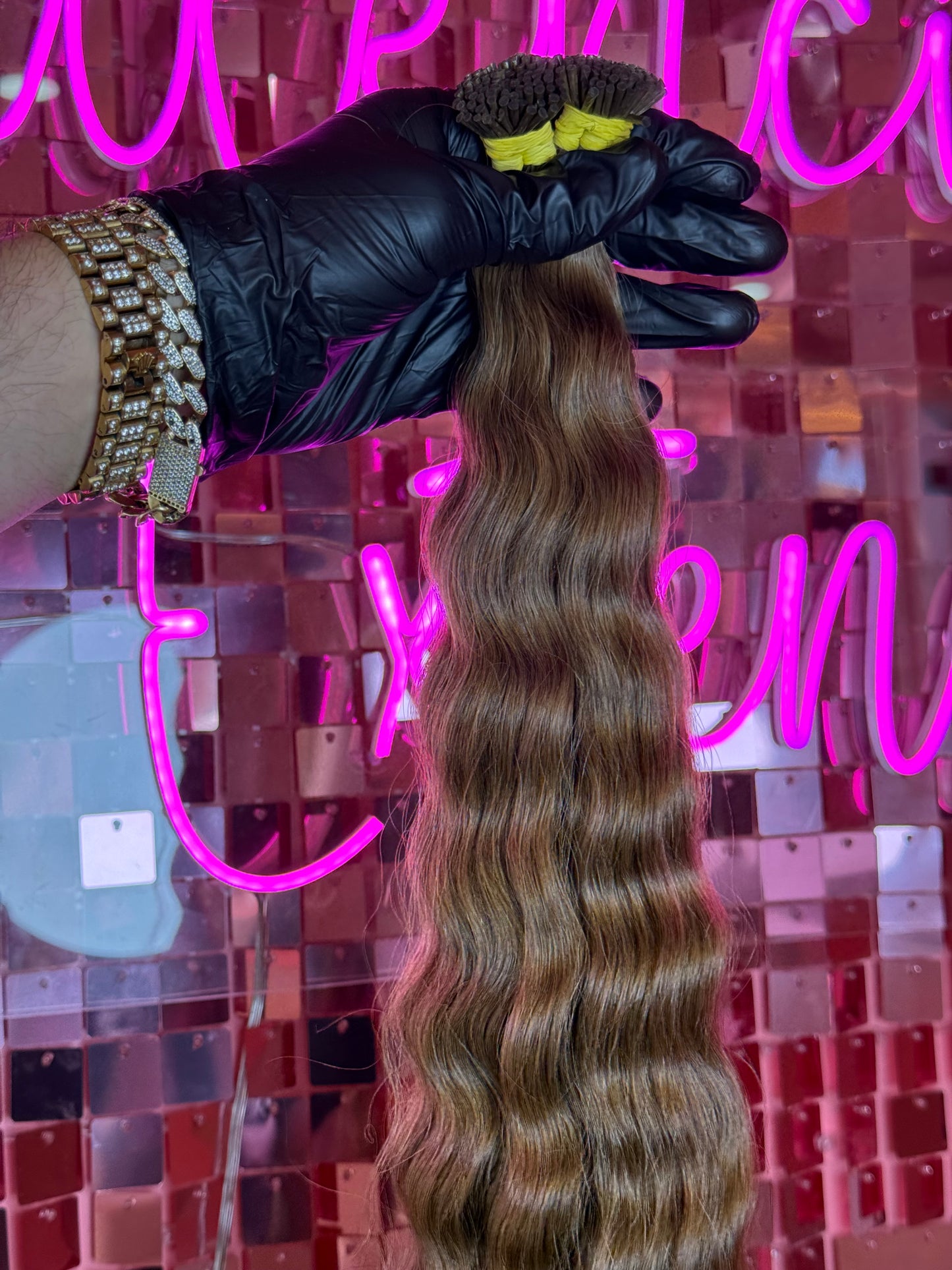 I Tips Curly Hair Extensions
