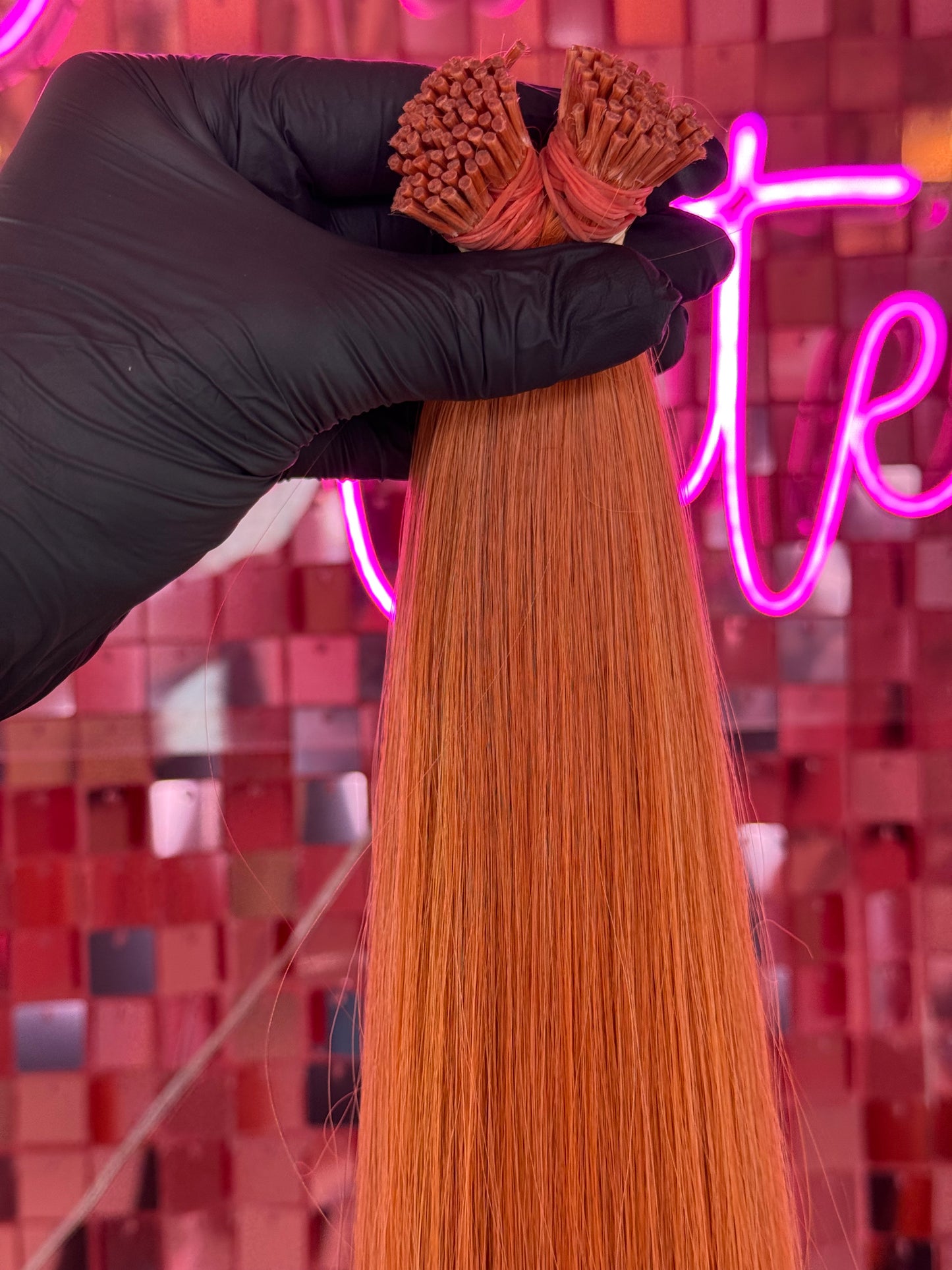 I-TIPS HAIR EXTENSIONS #ORANGE