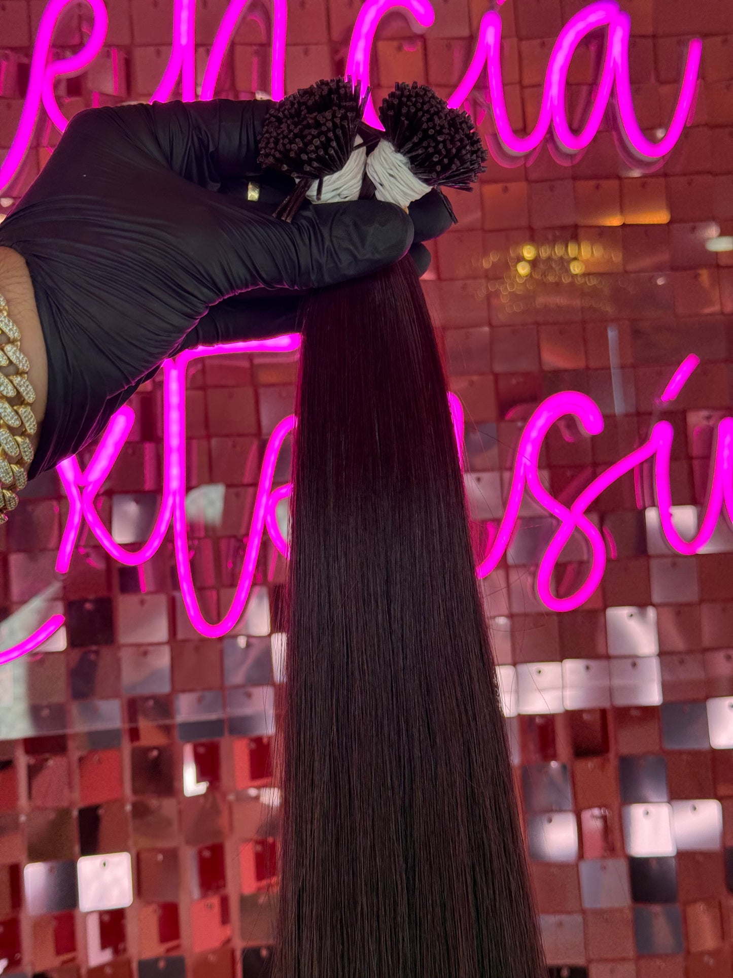 I TIPS HAIR EXTENSIONS 24” #VINO