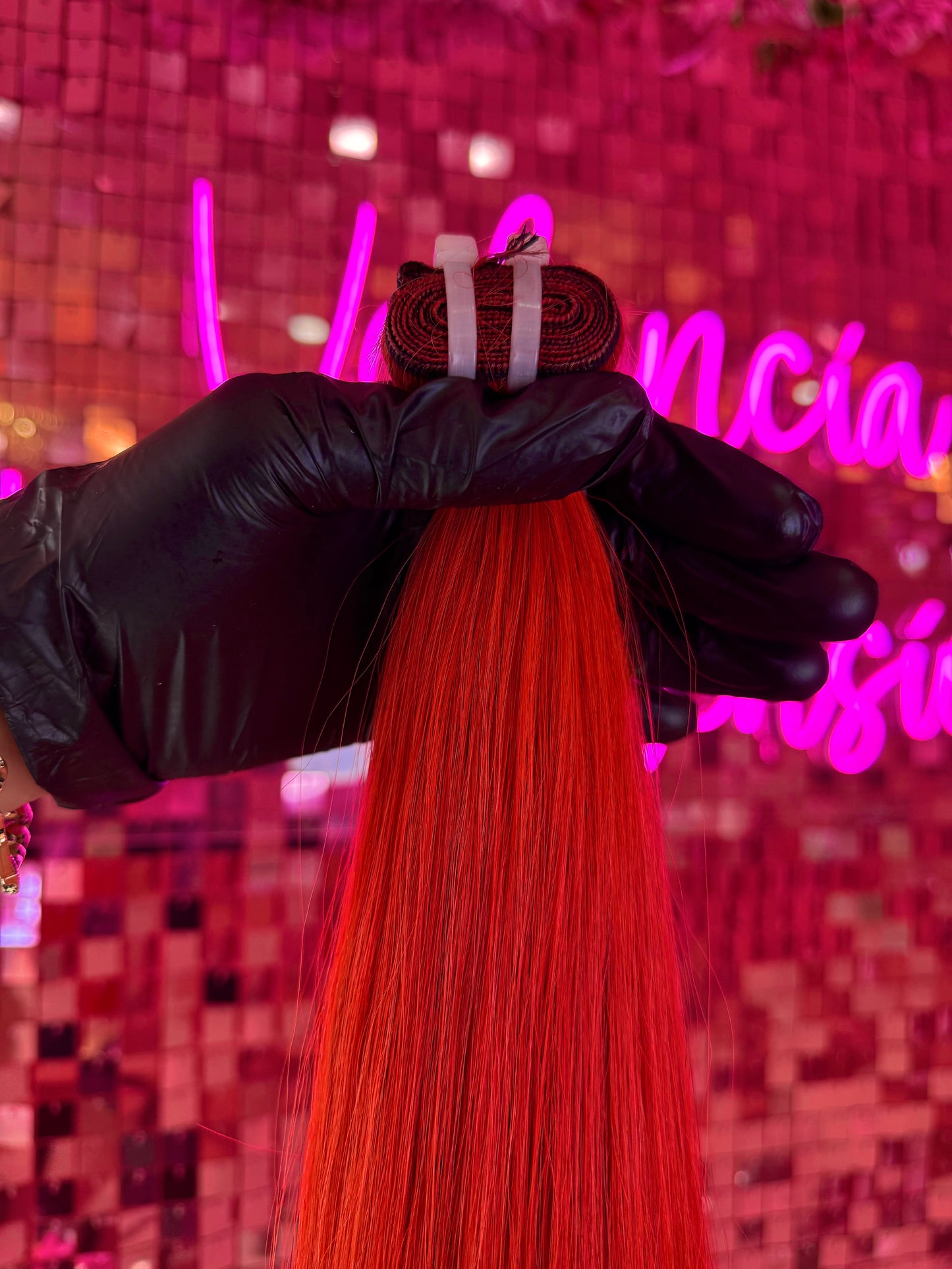 Weft Hair Extensions #Red