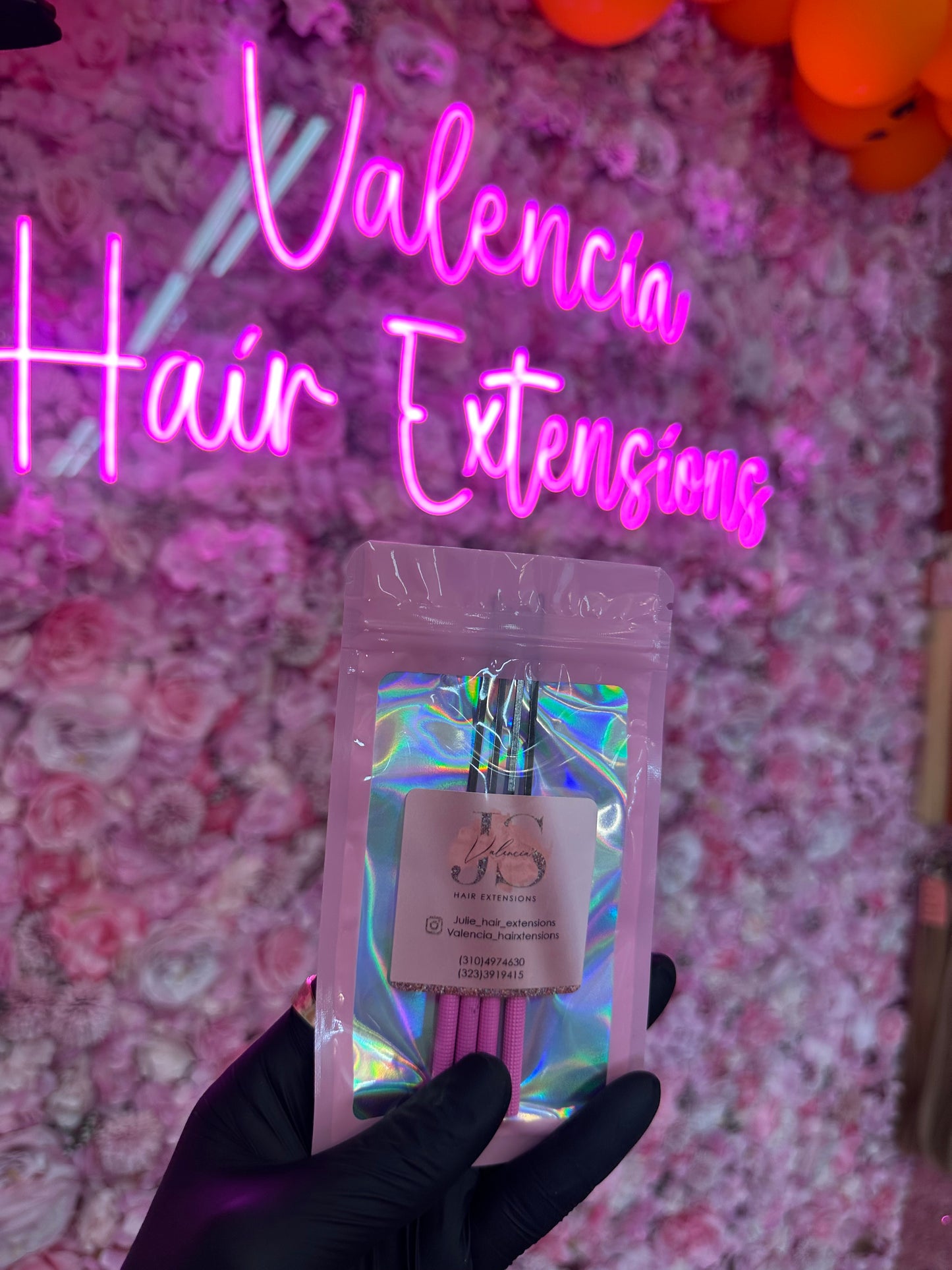 Gancho para aplicación de extensiones de cabello