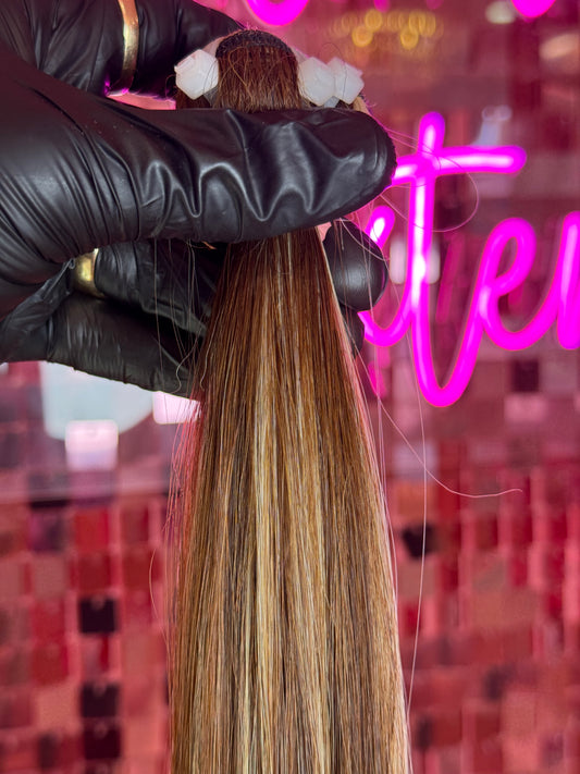 Weft Hair Extensions #6/613