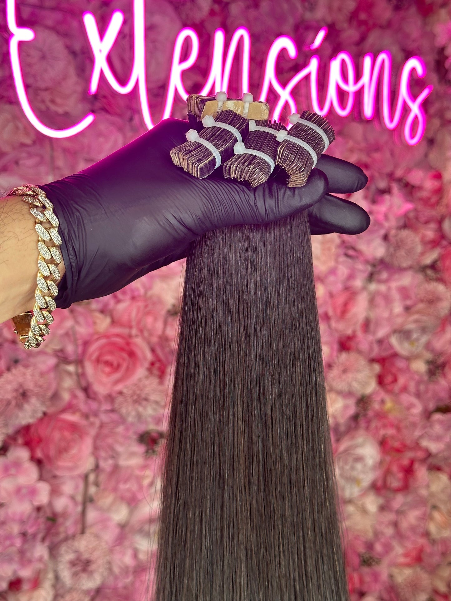 Tape ins hair extensions #Virgin