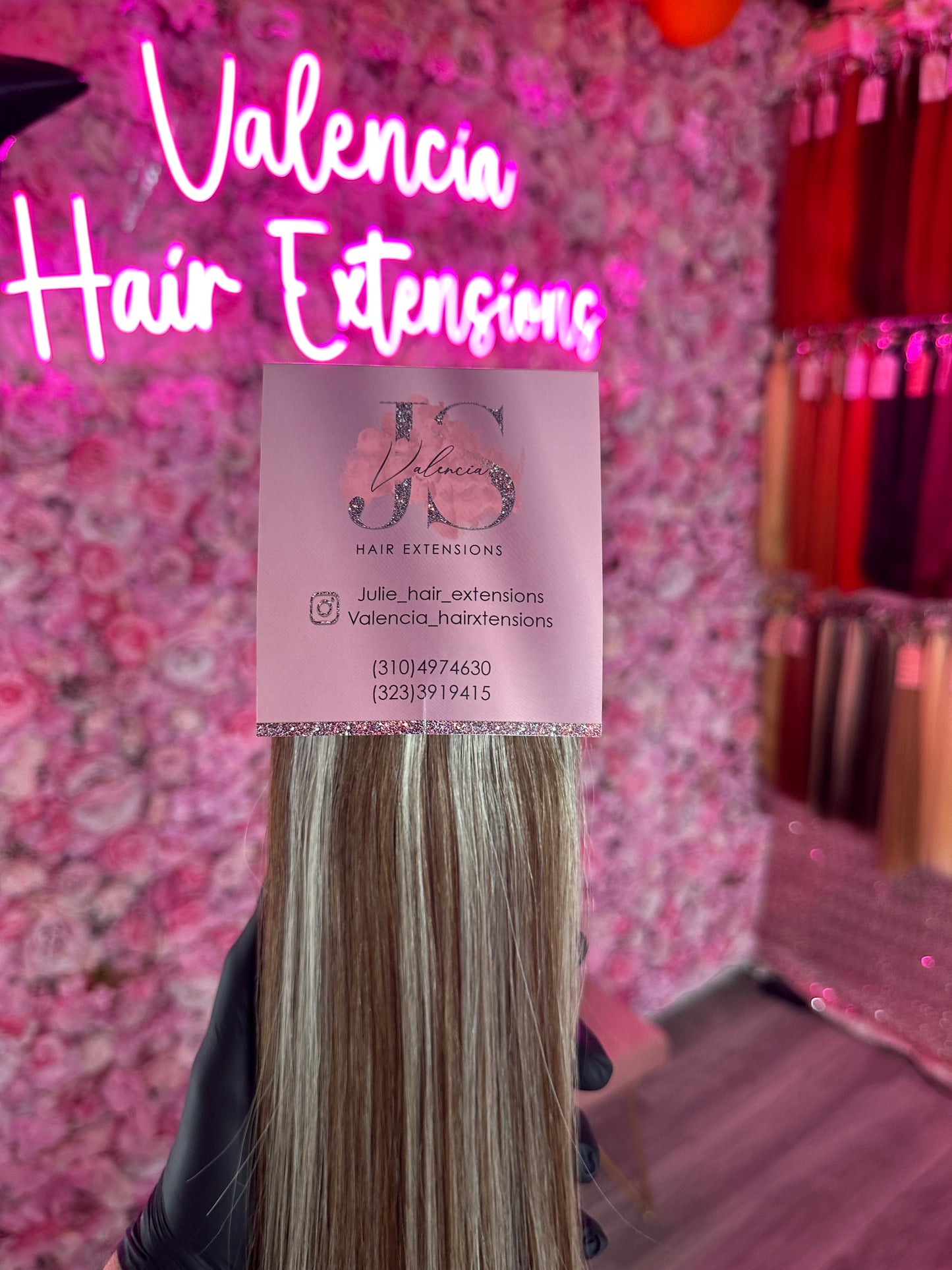 6/613 Clip-ins hair extensions 22”