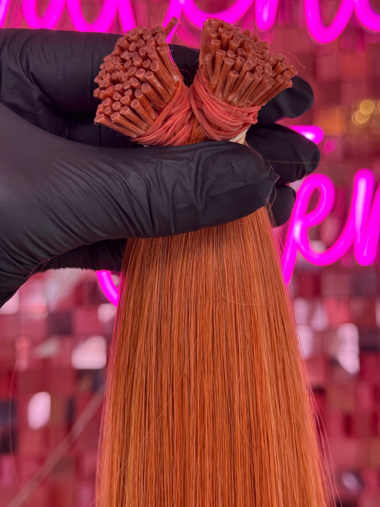 I-TIPS HAIR EXTENSIONS #ORANGE