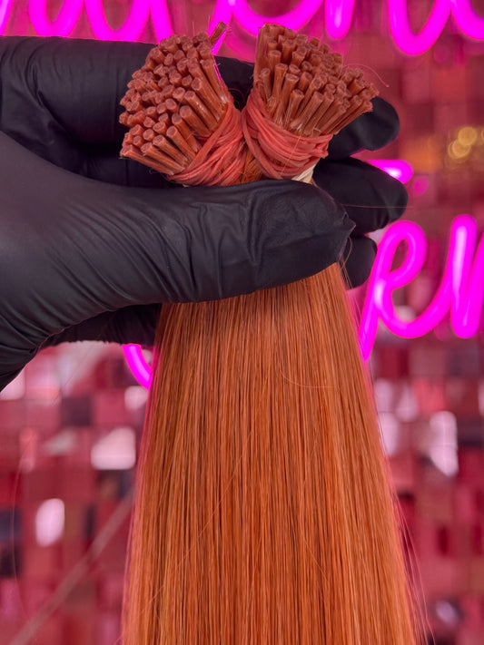 I-TIPS HAIR EXTENSIONS #ORANGE