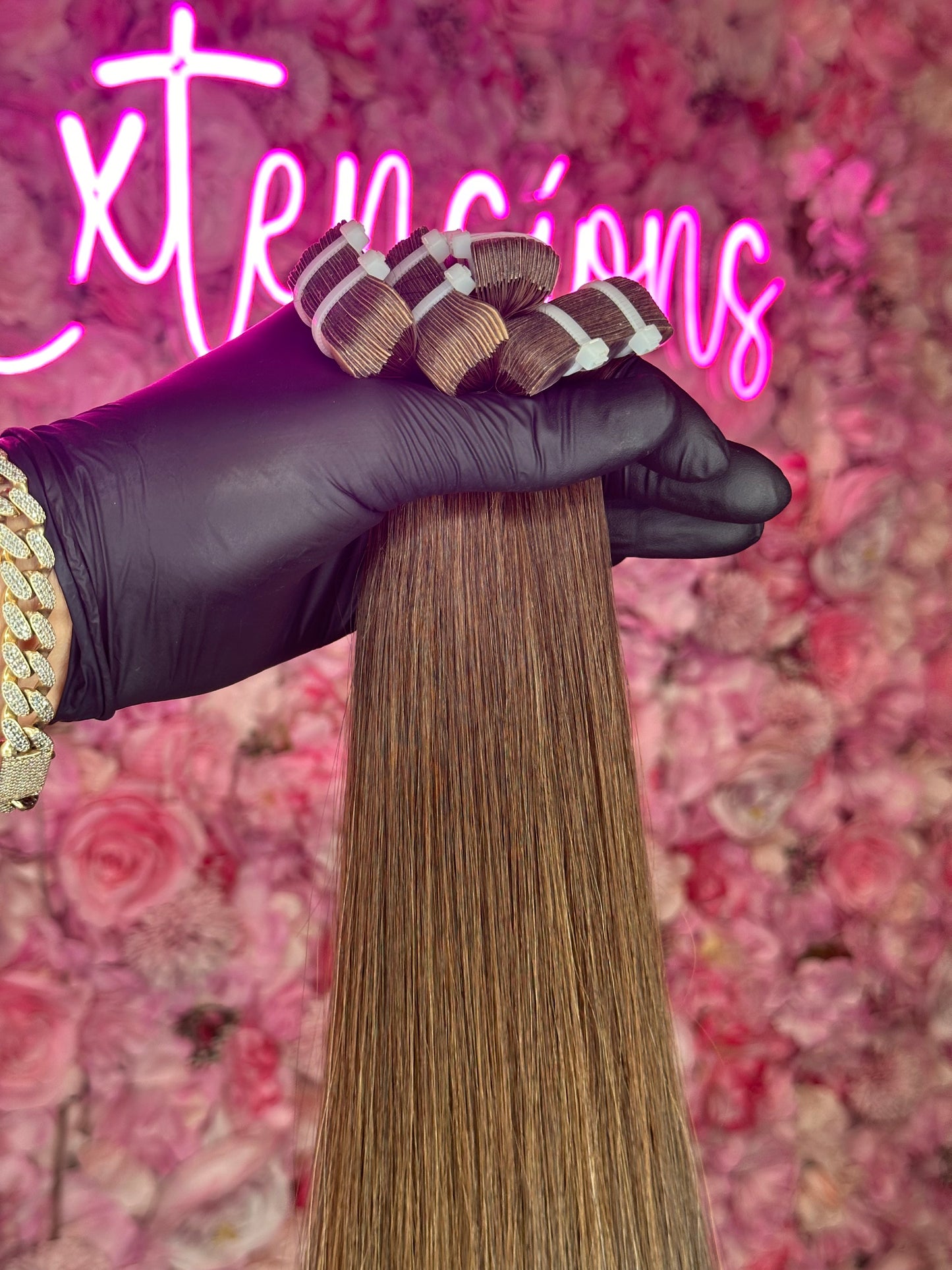 Tape ins hair extensions #4