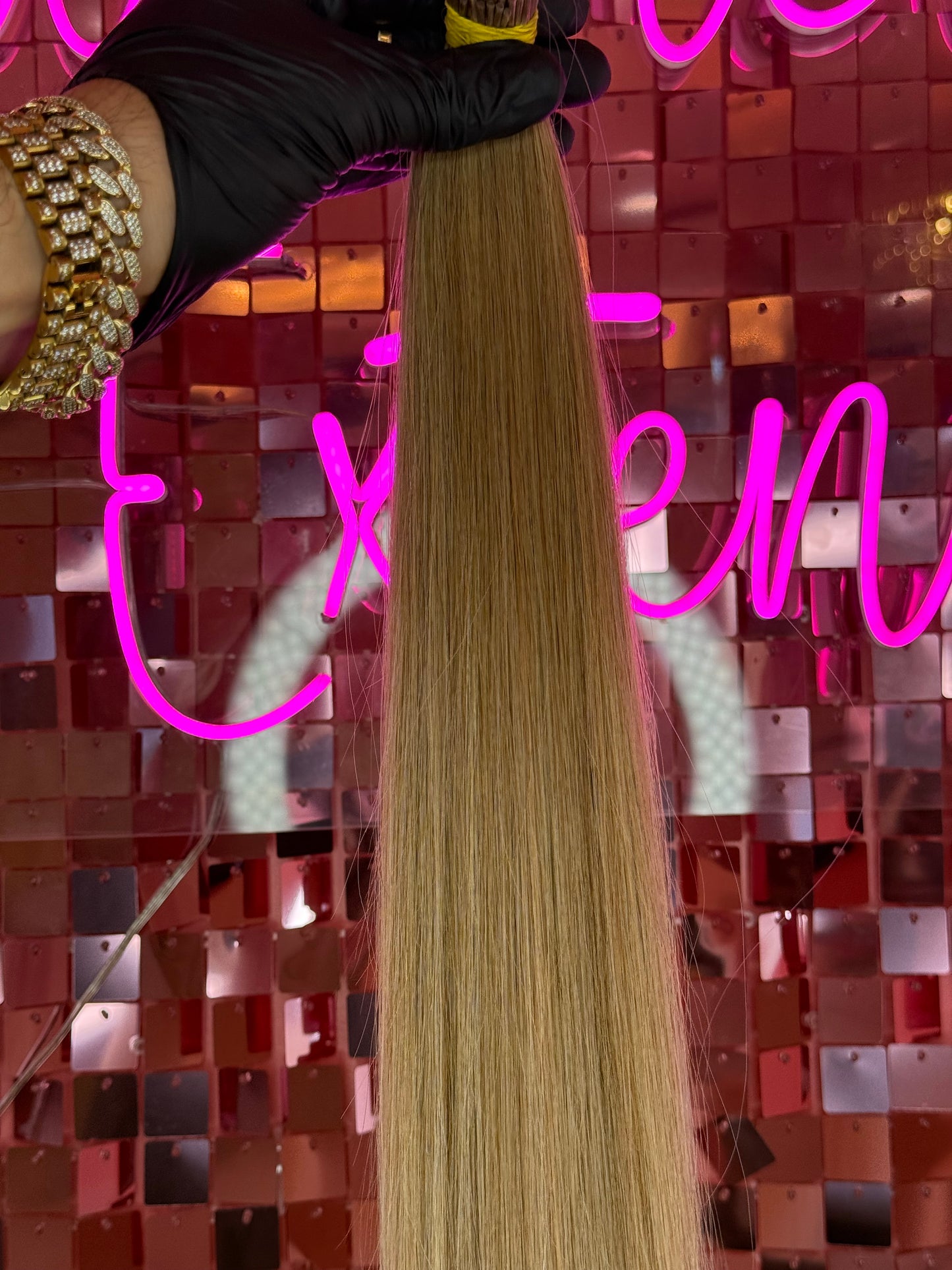 I TIPS HAIR EXTENSIONS 22” # BLONDE OMBRÉ
