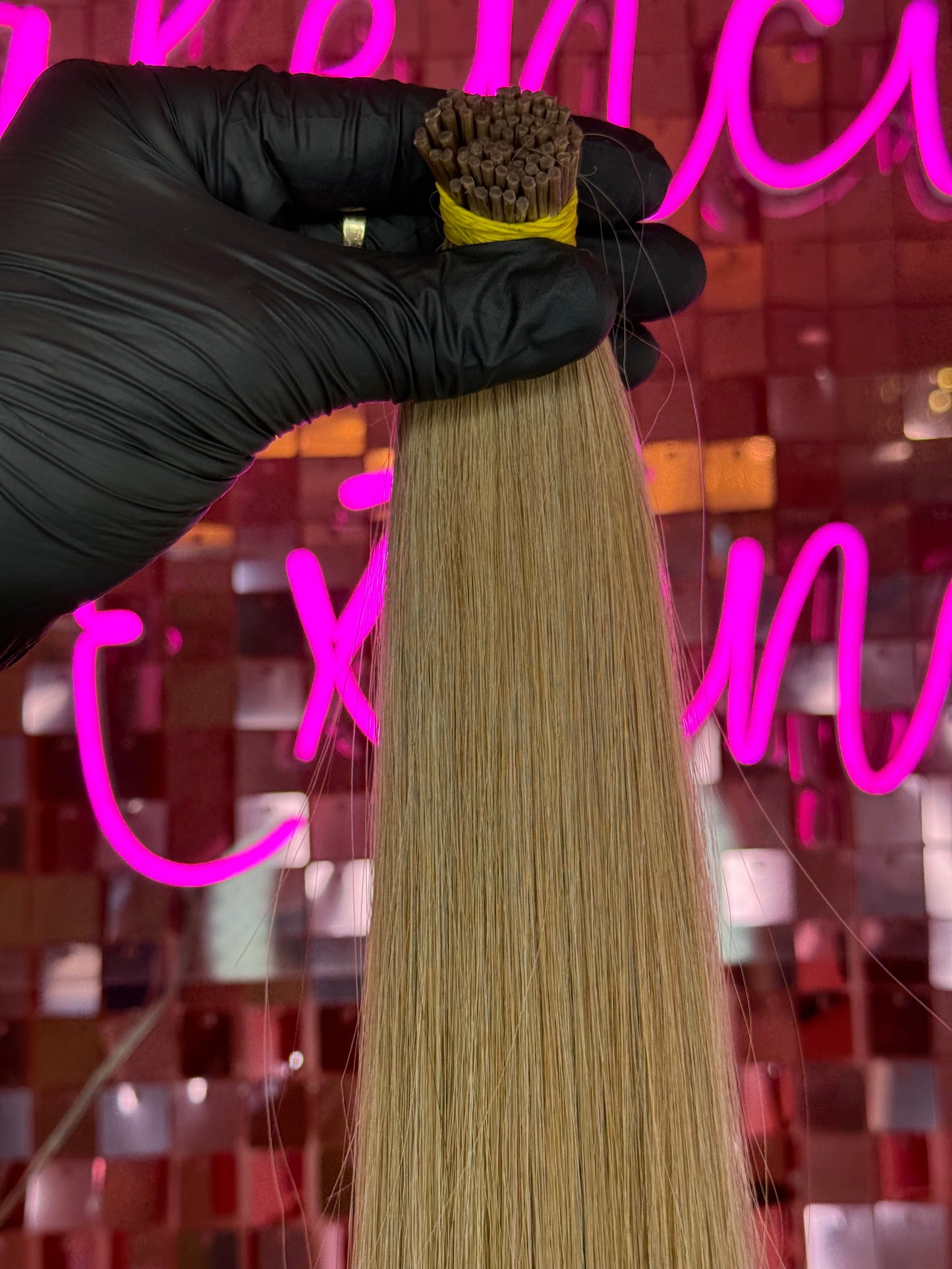 I TIPS HAIR EXTENSIONS 22” # BLONDE OMBRÉ