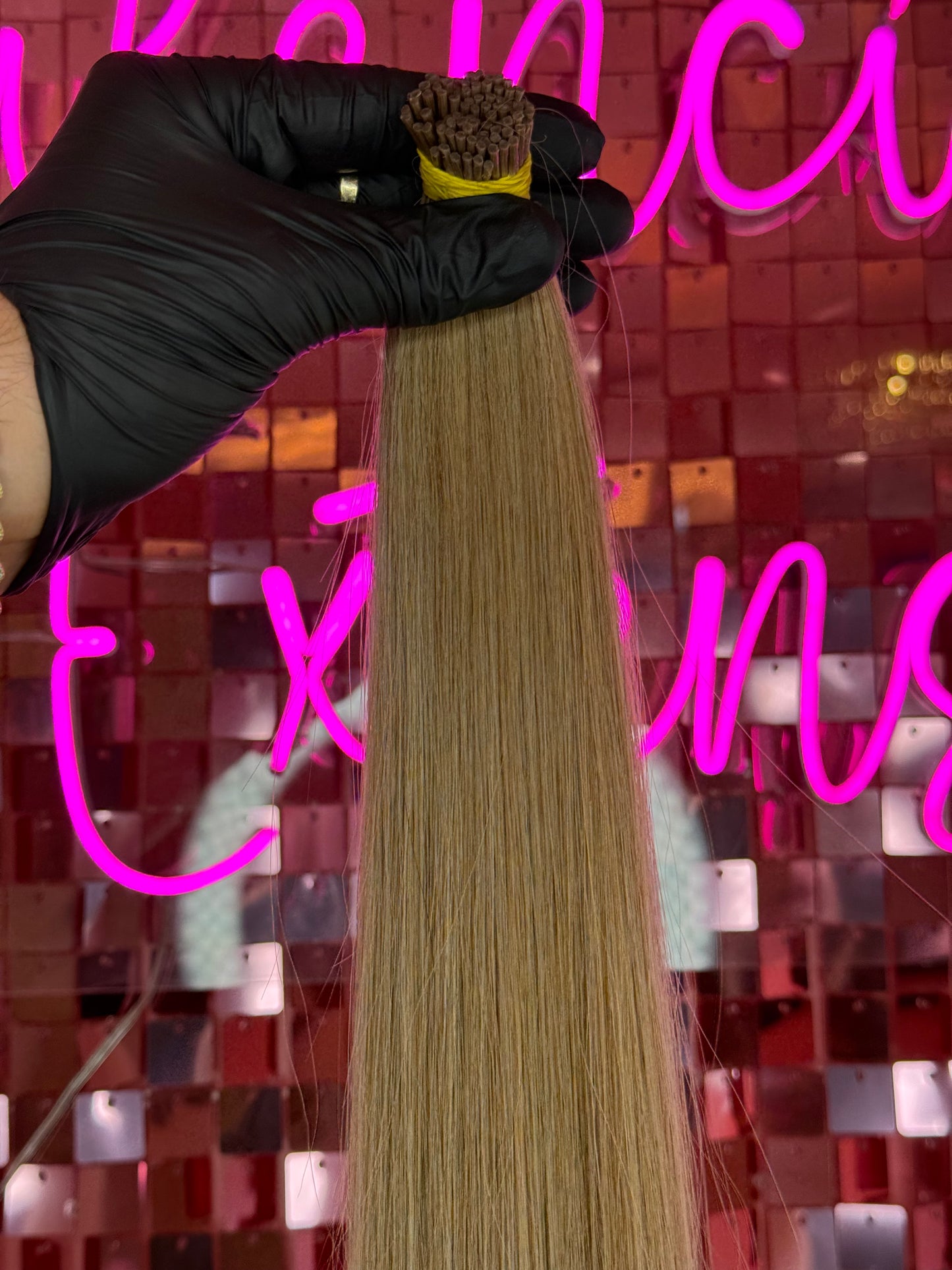 I TIPS HAIR EXTENSIONS 22” # BLONDE OMBRÉ