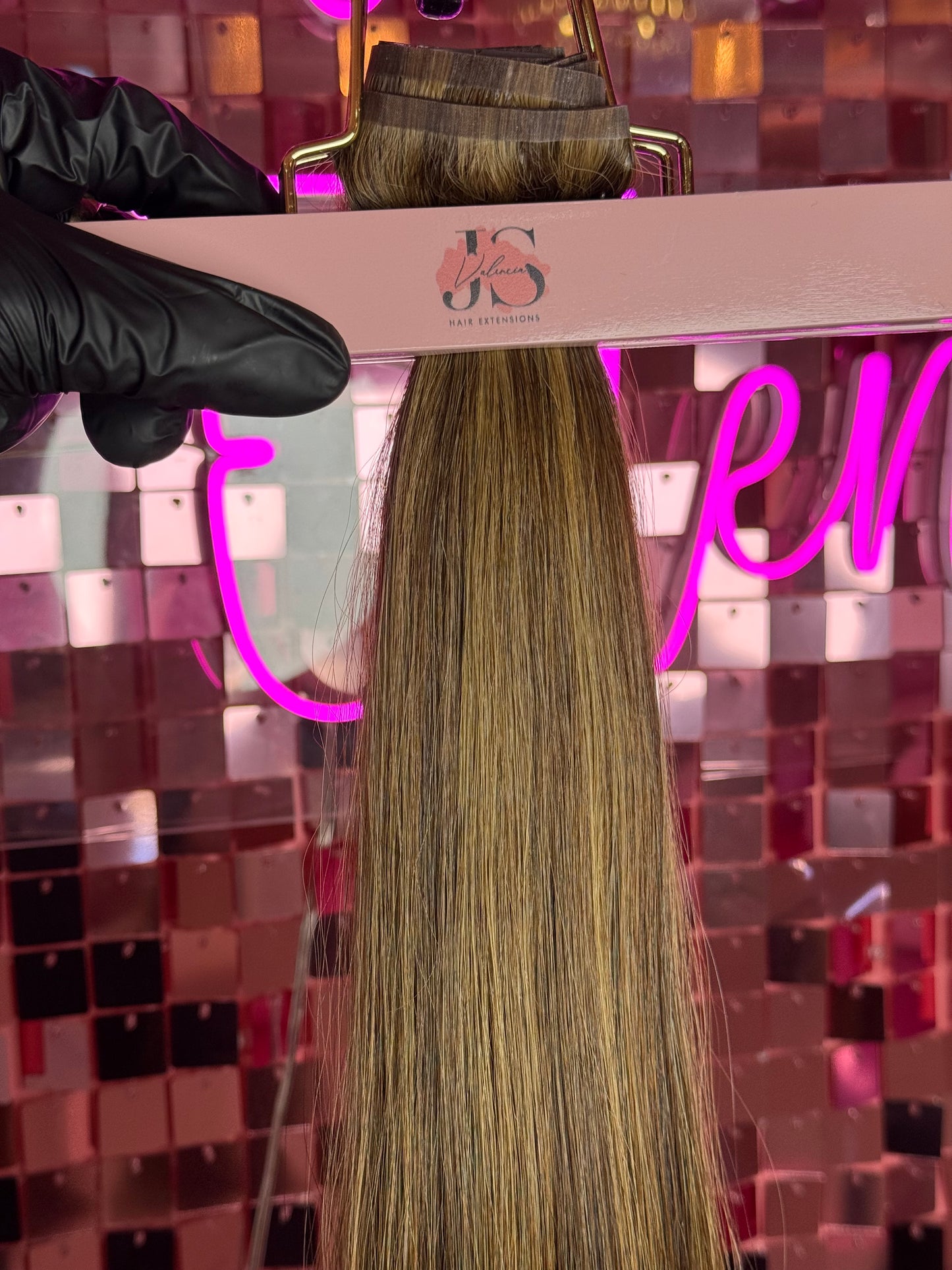 Clip-ons Human Hair Extensionas 4/27 Highlights