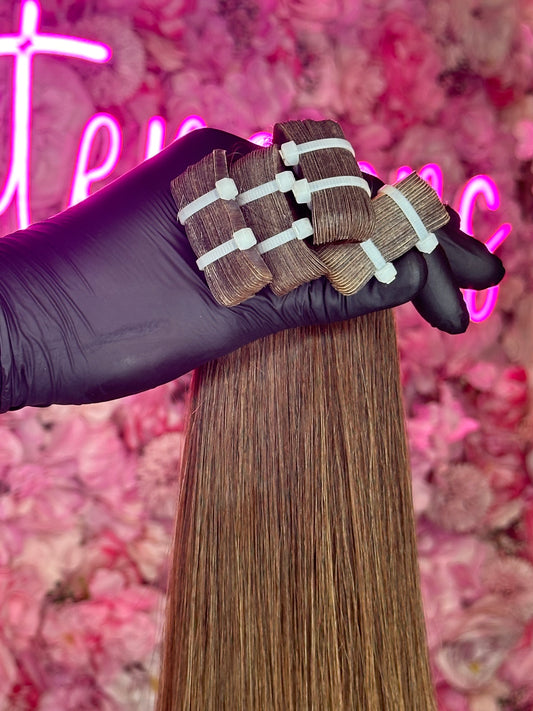 Tape ins hair extensions #4