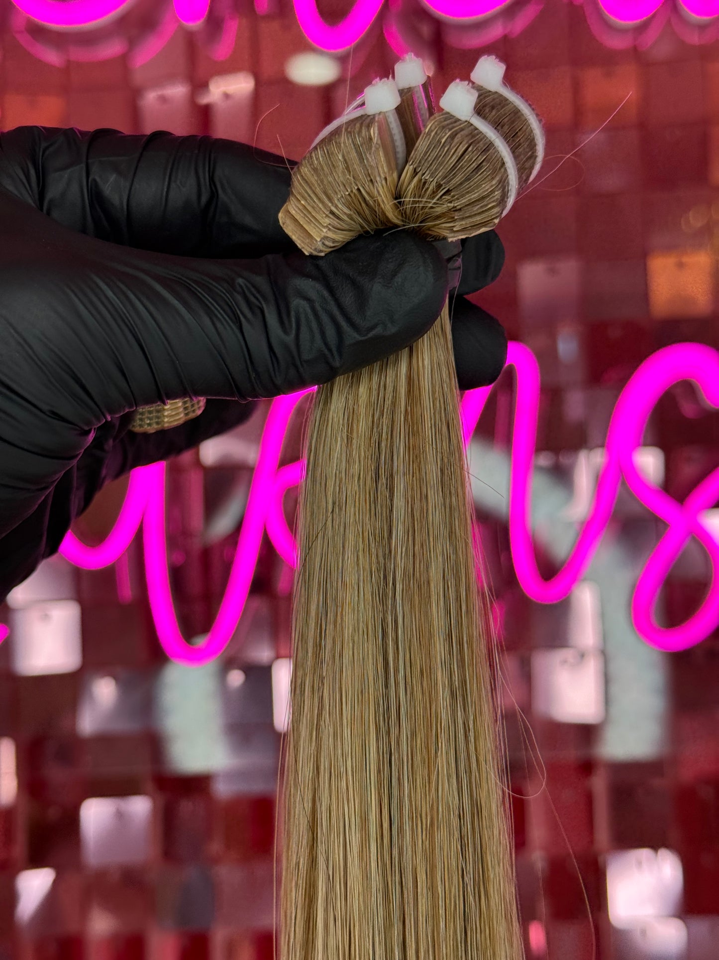 TAPE INS HAIR EXTENSIONS #8/22 HIGHLIGHTS