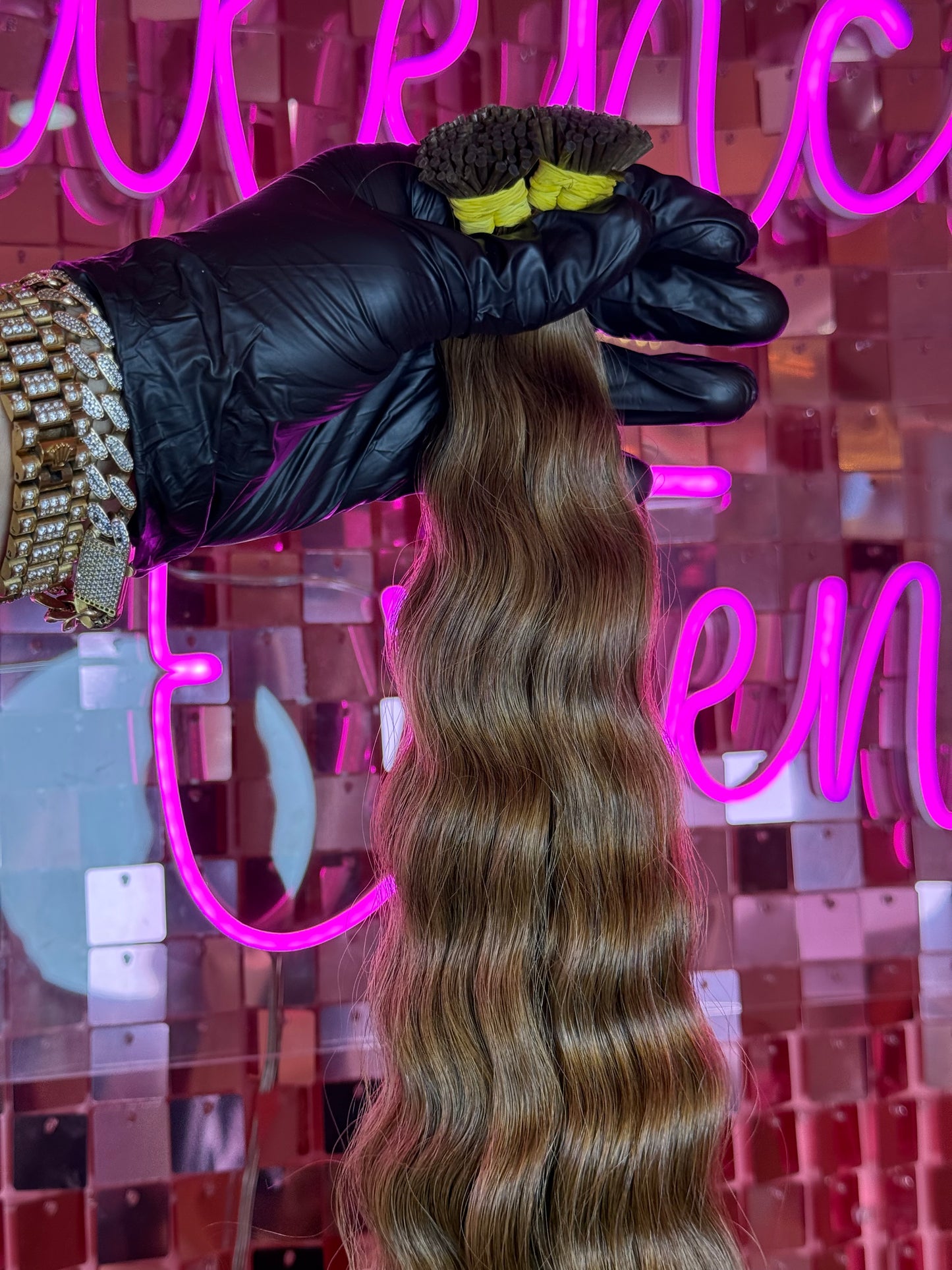 I Tips Curly Hair Extensions