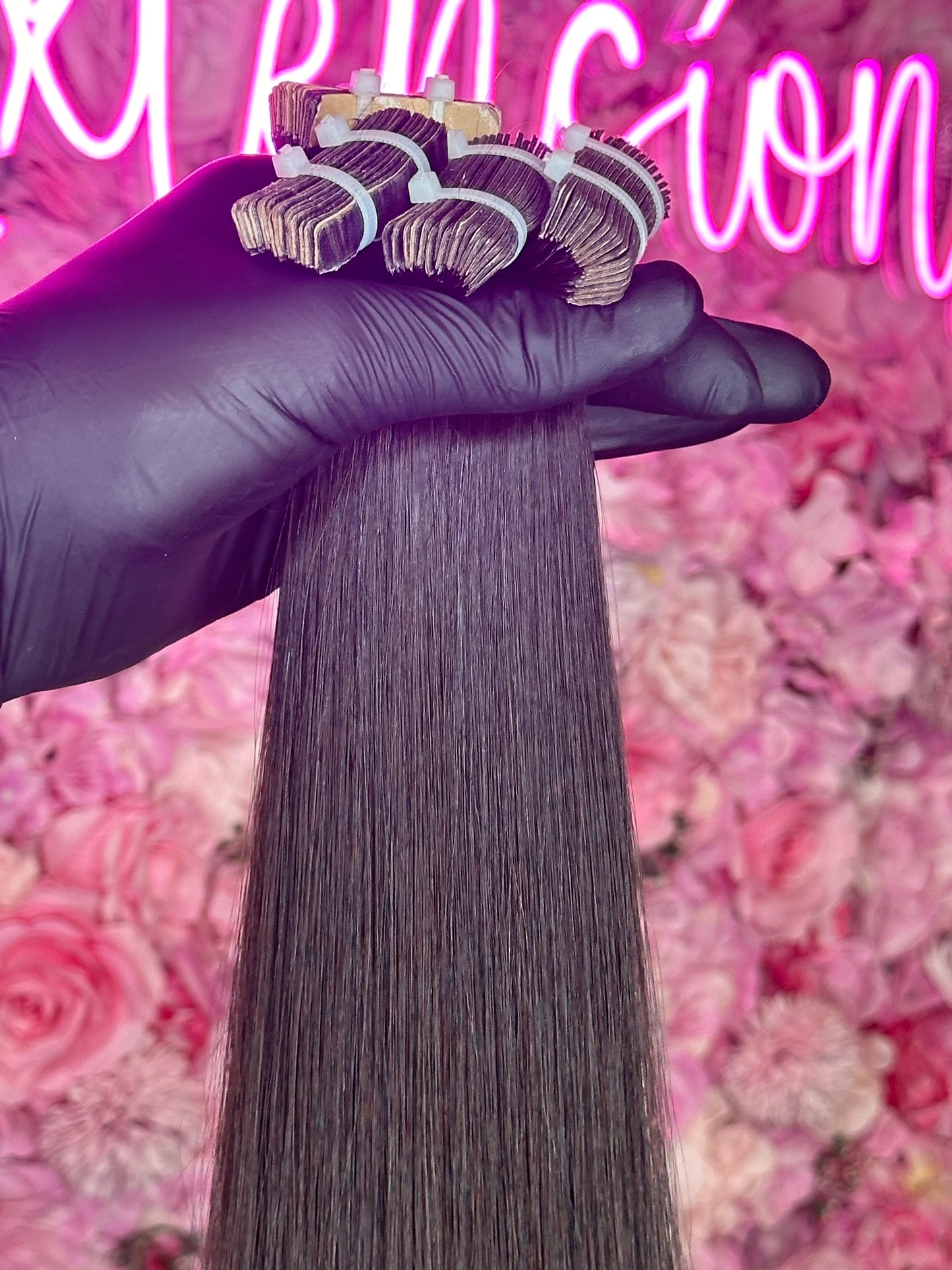 Tape ins hair extensions #Virgin