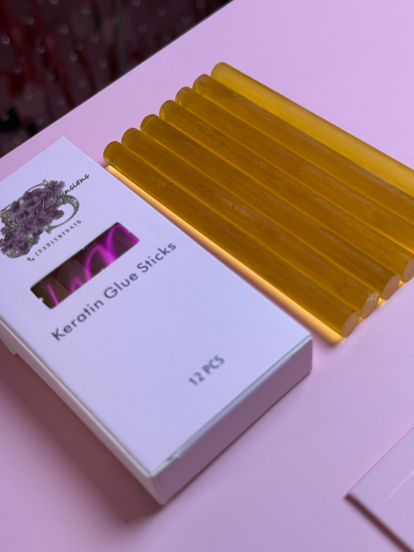 Keratine Glue Sticks (12 pcs)