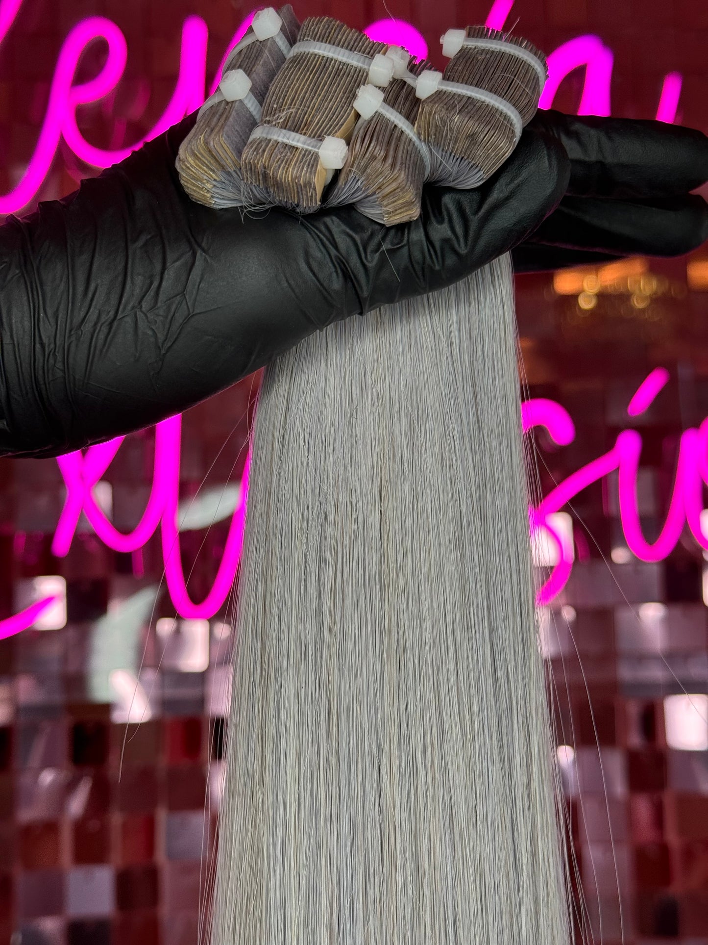 TAPE INS HAIR EXTENSIONS #PLATA
