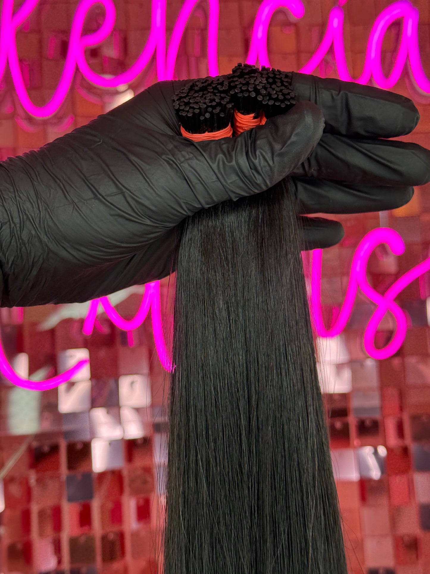 I TIPS HAIR EXTENSIONS #1 JET BLACK