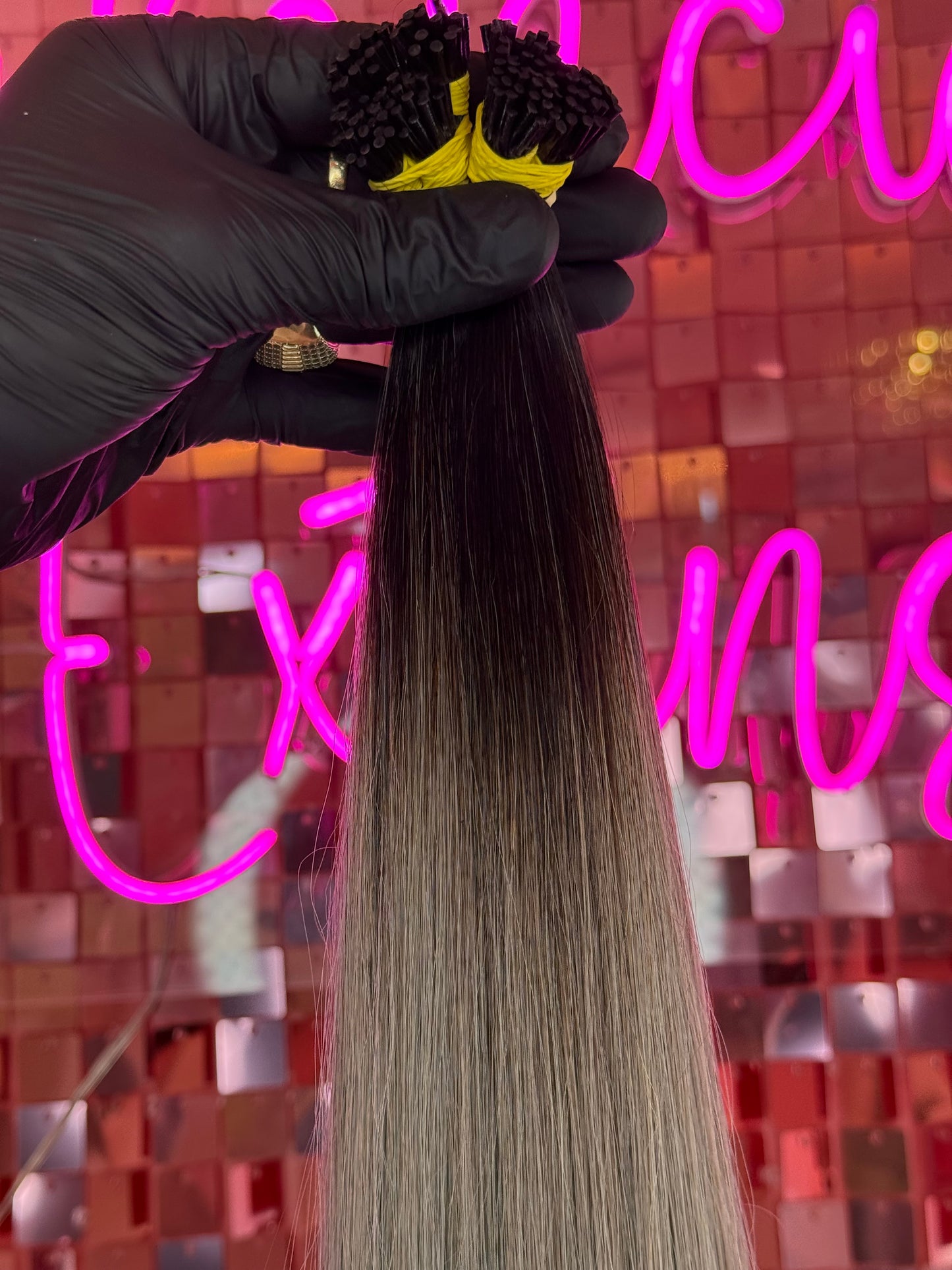 I TIPS EXTENSIONS 22” #B DARK GREY