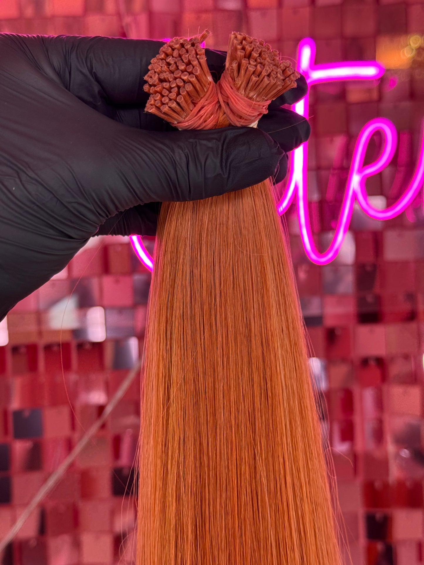 I-TIPS HAIR EXTENSIONS #ORANGE