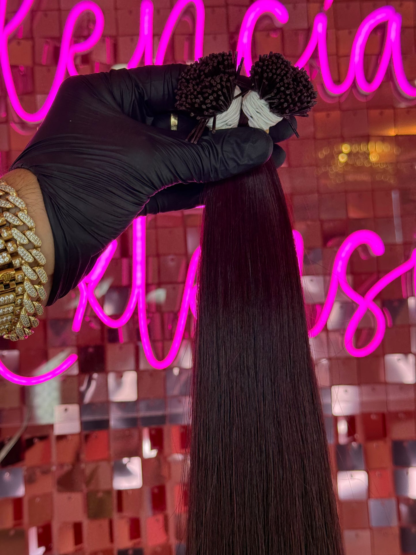 I TIPS HAIR EXTENSIONS 24” #VINO