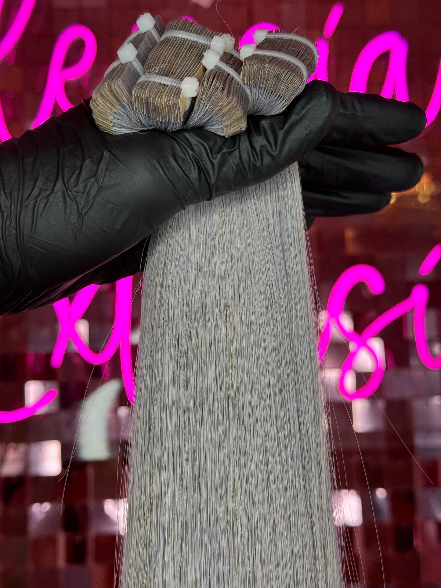 TAPE INS HAIR EXTENSIONS #PLATA